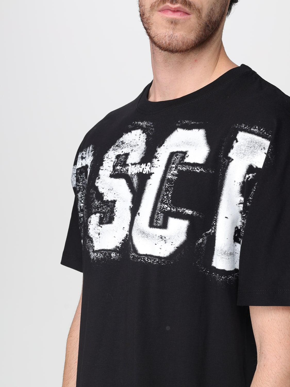 DISCLAIMER T-SHIRT: T-shirt men Disclaimer, Black - Img 3