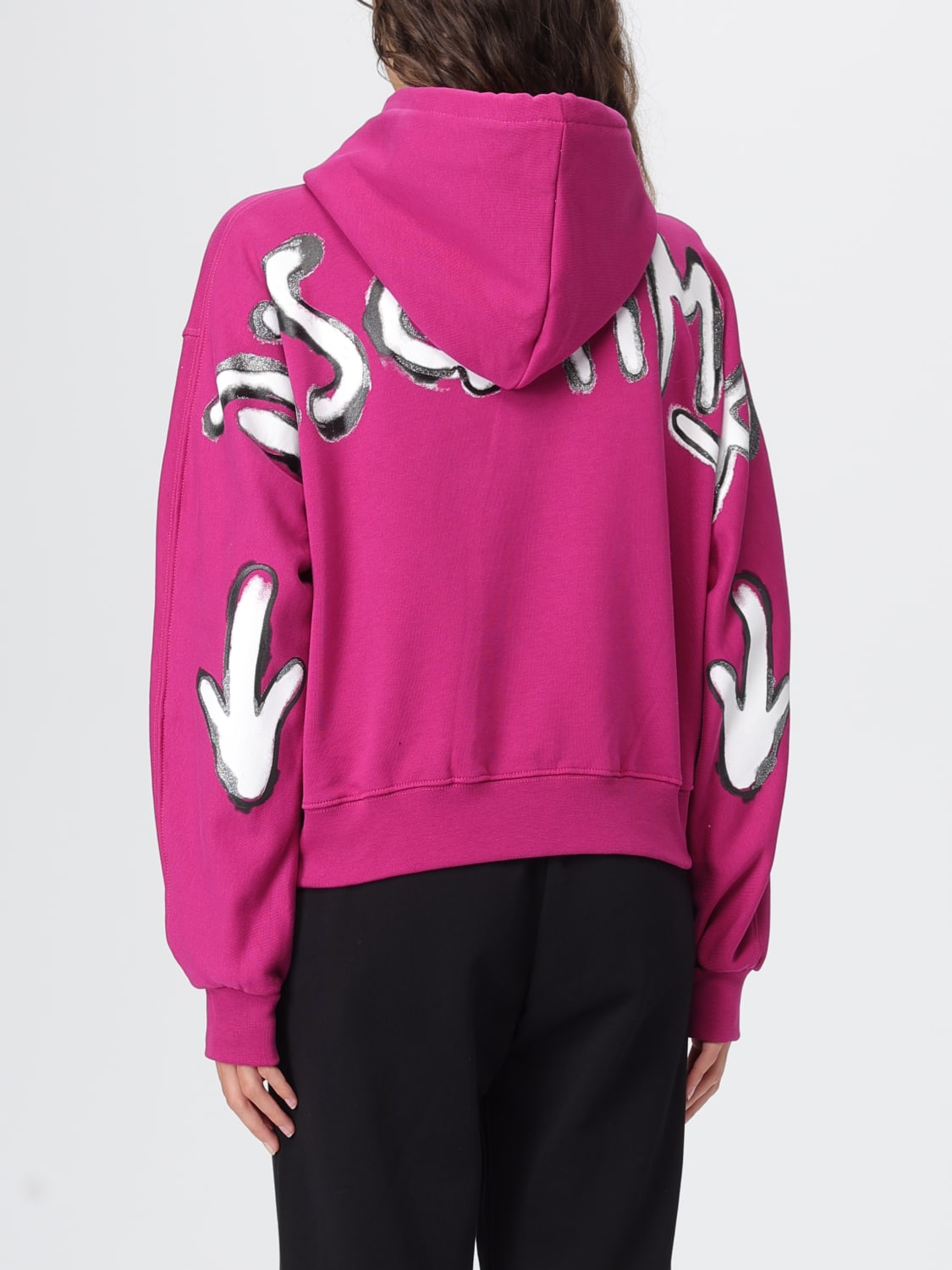 DISCLAIMER SUDADERA: Sudadera mujer Disclaimer, Granate - Img 2