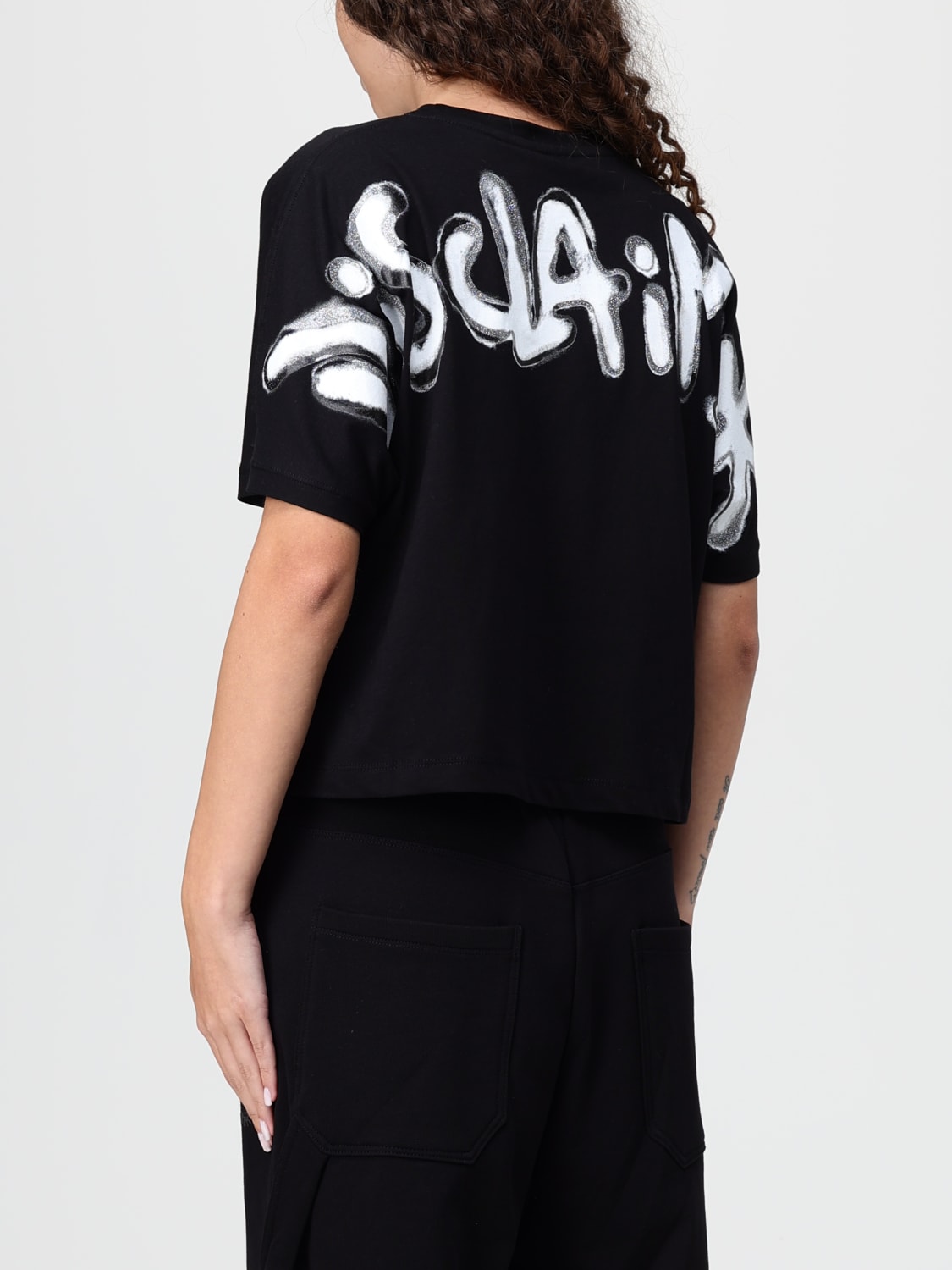 DISCLAIMER CAMISETA: Camiseta mujer Disclaimer, Negro - Img 2