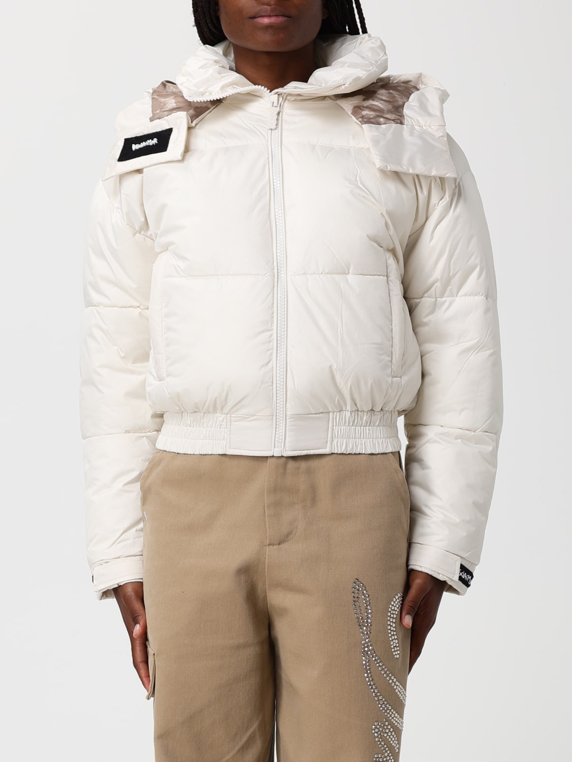 DISCLAIMER JACKET: Jacket woman Disclaimer, Milk - Img 1