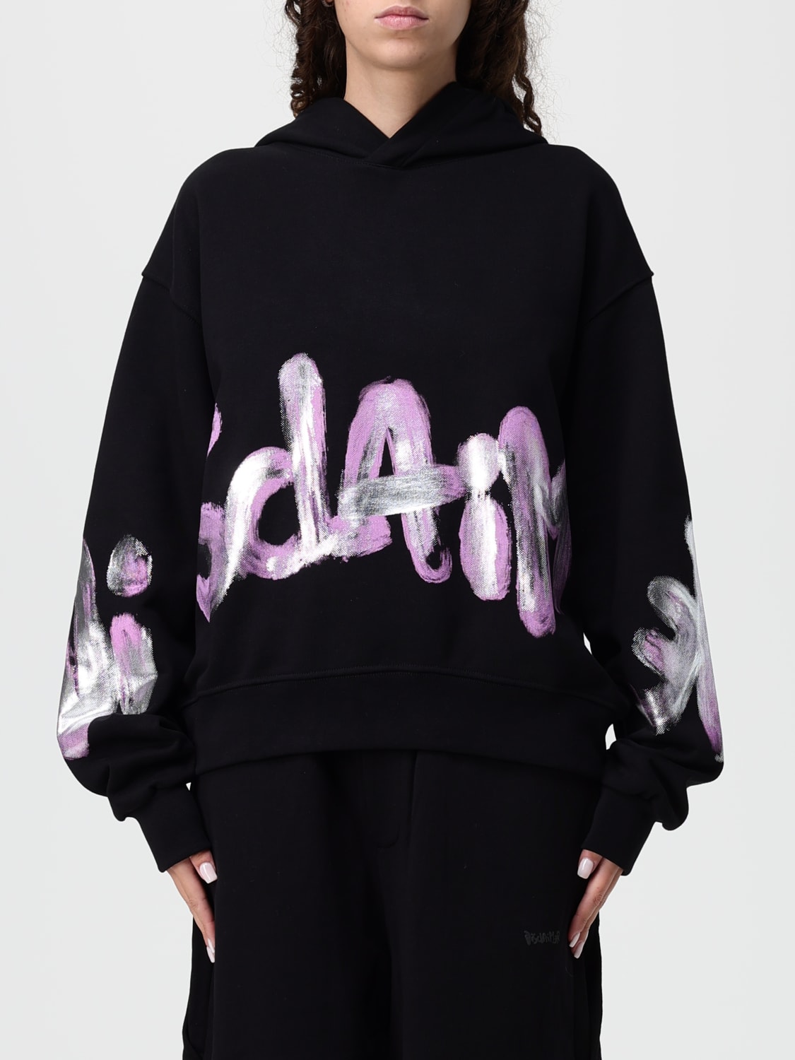 DISCLAIMER SUDADERA: Sudadera mujer Disclaimer, Negro - Img 1