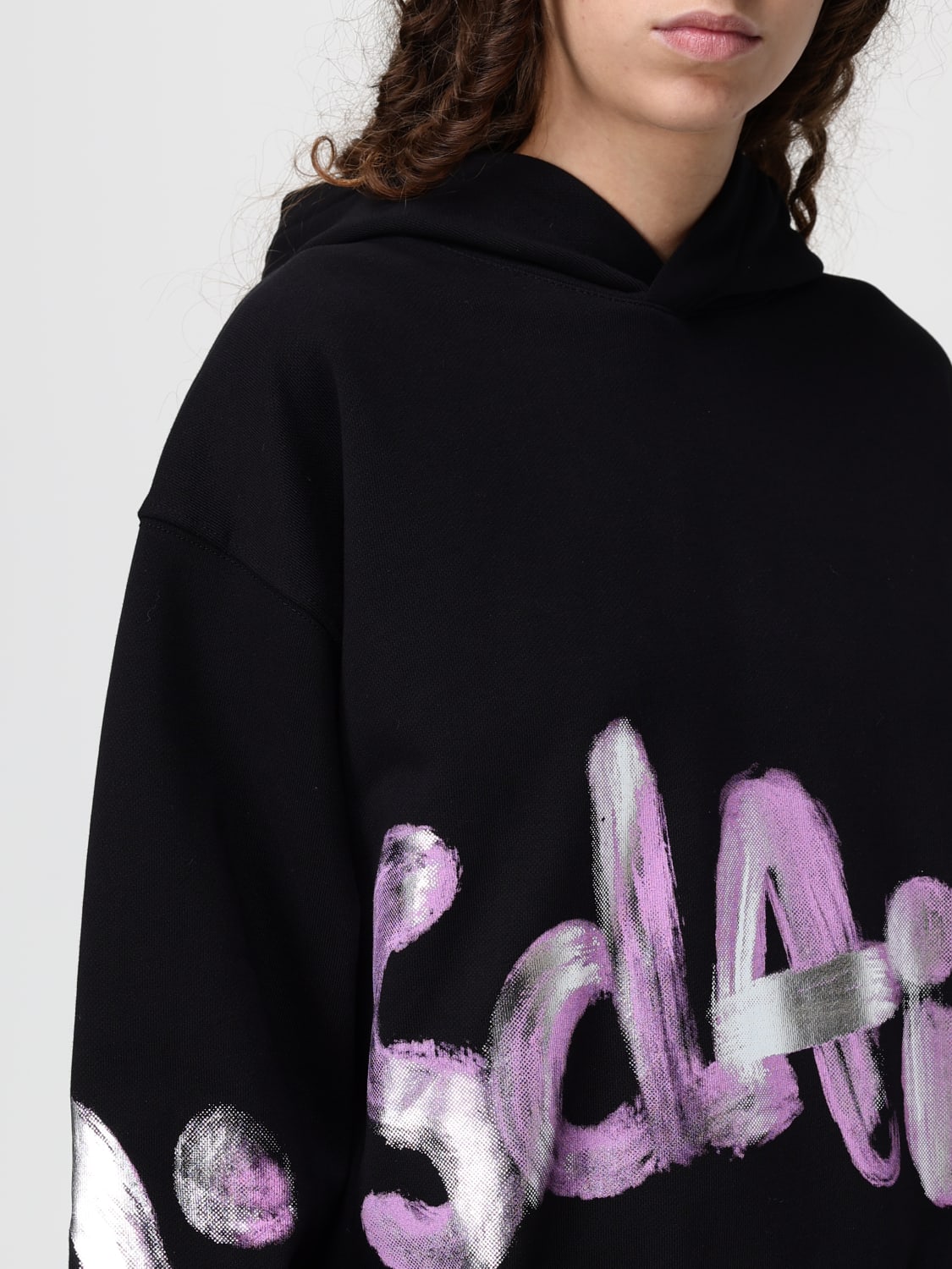 DISCLAIMER SUDADERA: Sudadera mujer Disclaimer, Negro - Img 3