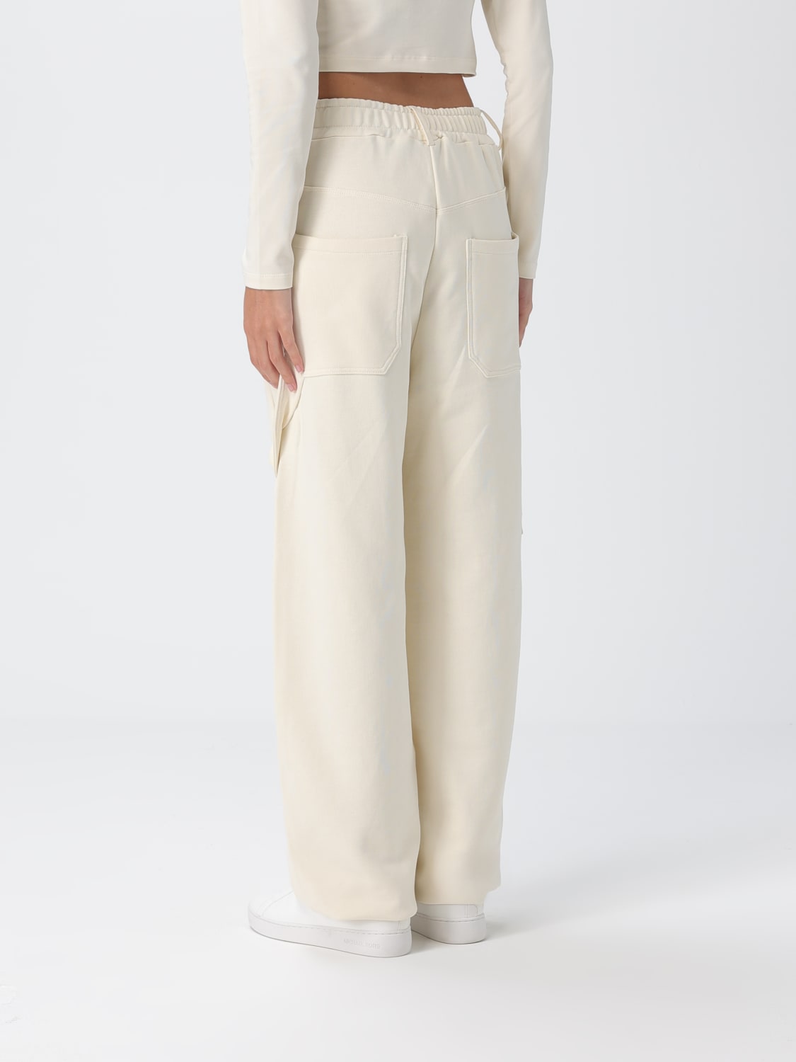 DISCLAIMER PANTALON: Pantalon femme Disclaimer, Lait - Img 2