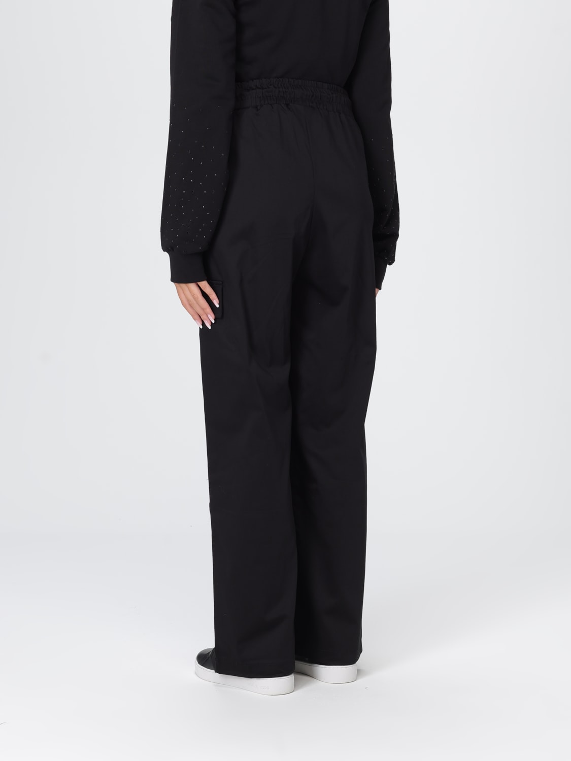 DISCLAIMER PANTS: Pants woman Disclaimer, Black - Img 2