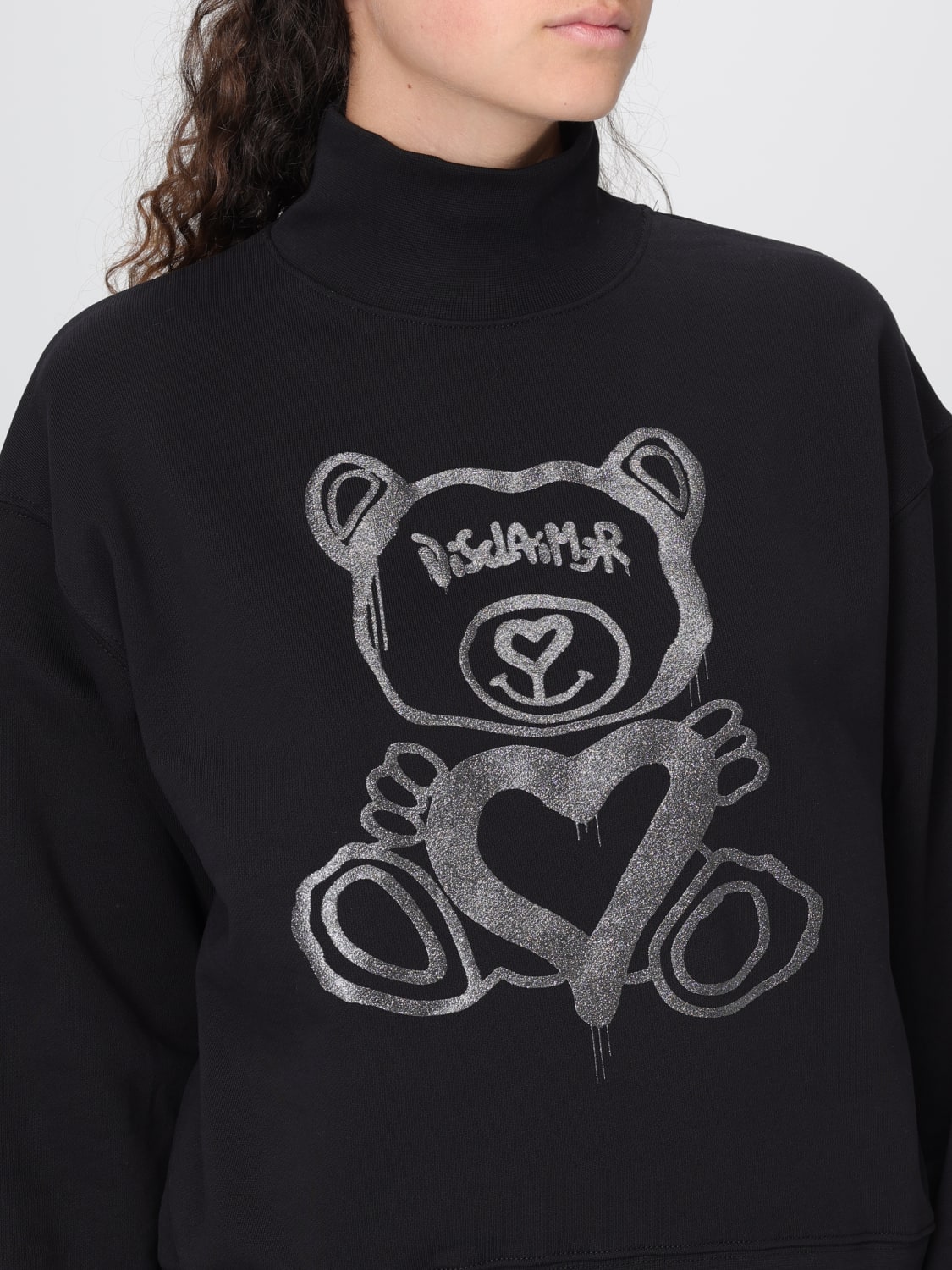 DISCLAIMER SUDADERA: Sudadera mujer Disclaimer, Negro - Img 3