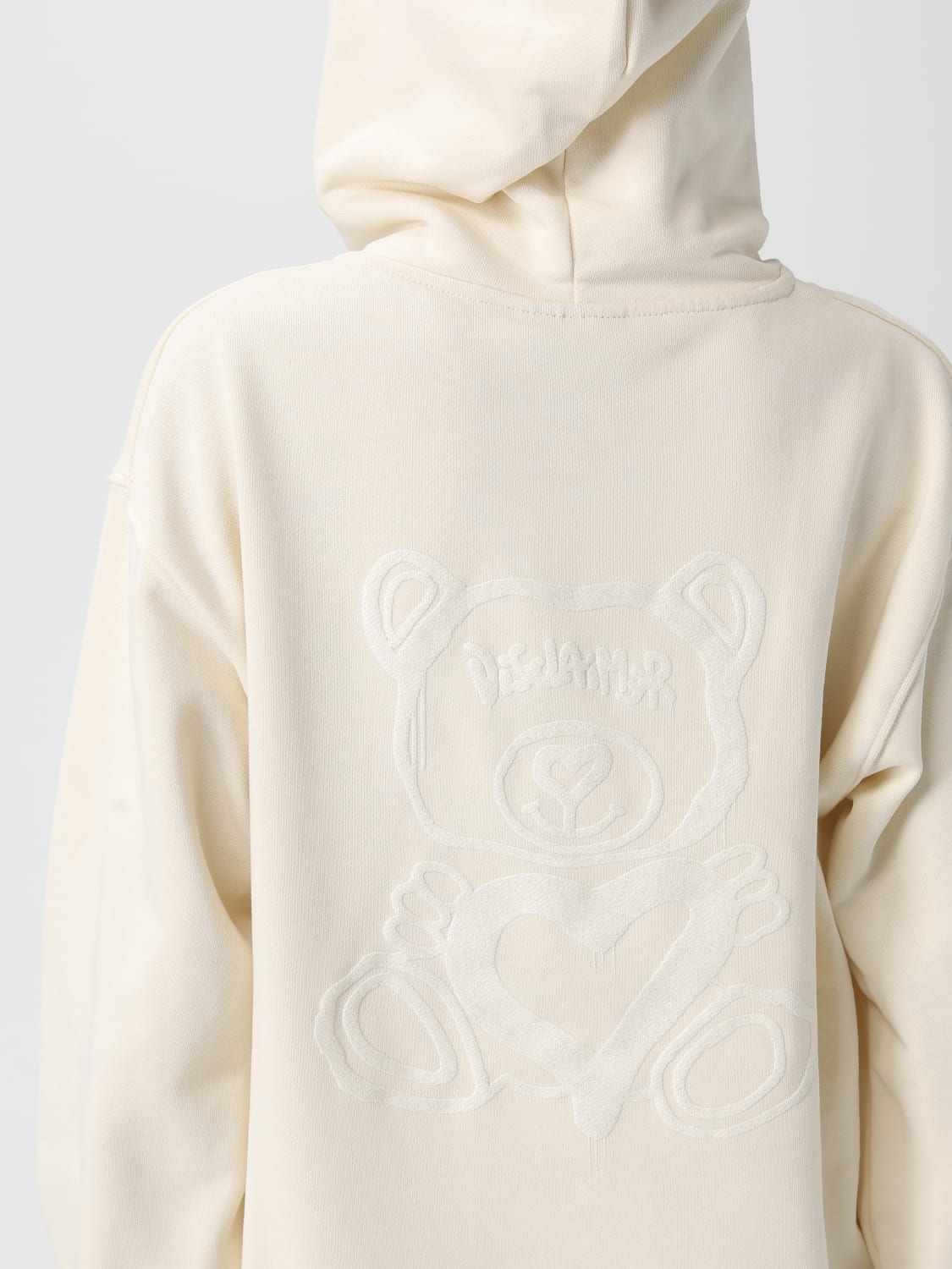 DISCLAIMER SWEATSHIRT: Sweatshirt damen Disclaimer, Milch - Img 3