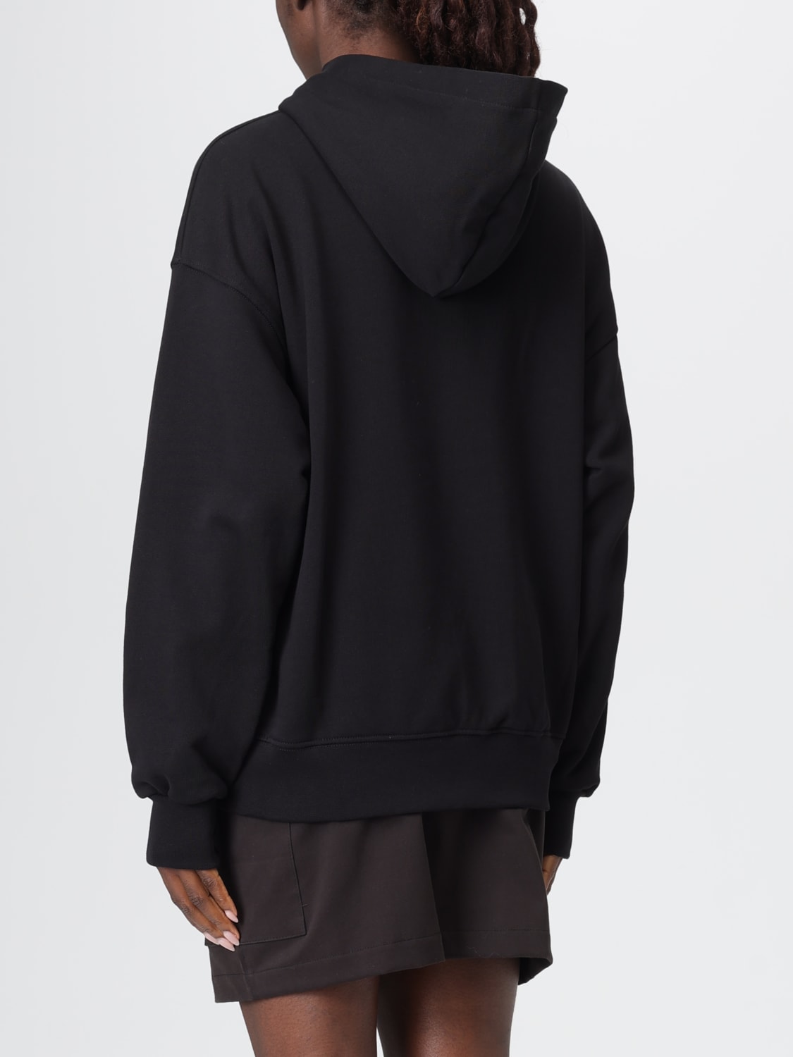 DISCLAIMER SWEATSHIRT: Sweatshirt woman Disclaimer, Black - Img 2