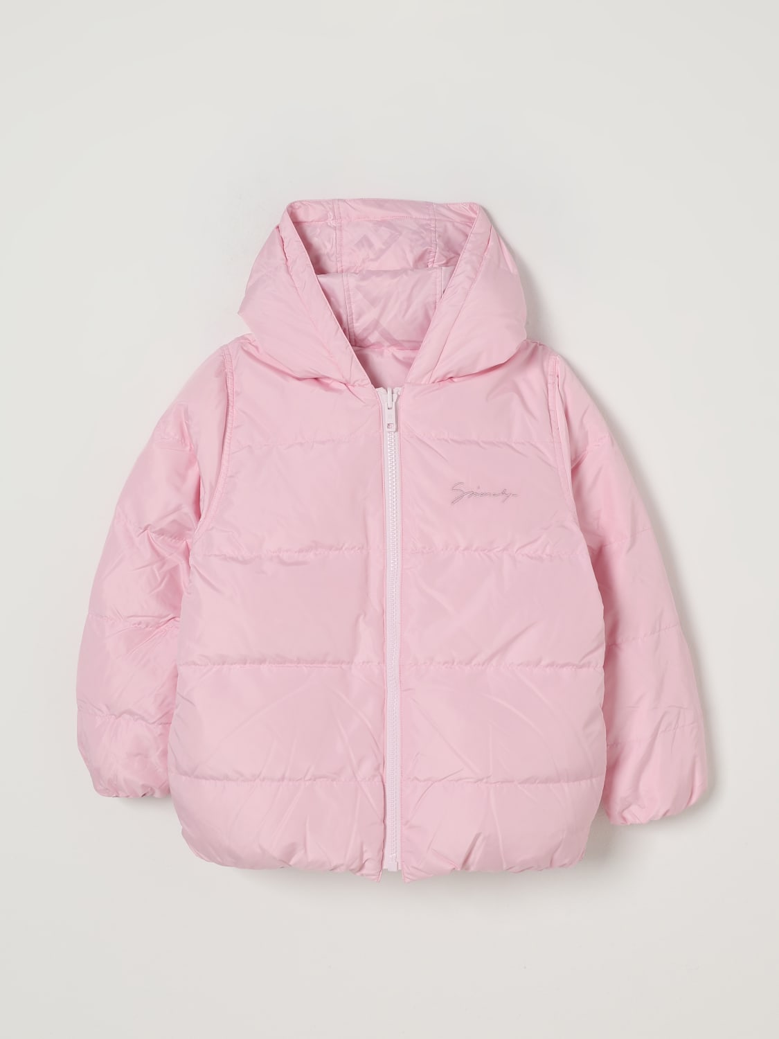 GIVENCHY JACKET: Jacket kids Givenchy, Pink - Img 1
