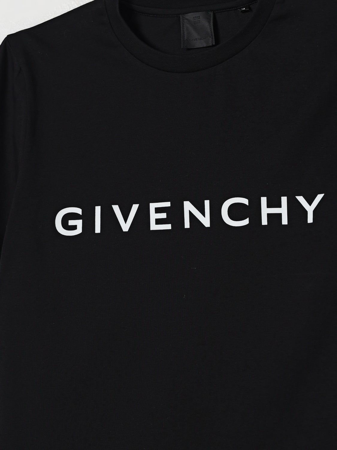 GIVENCHY T恤: T恤 儿童 Givenchy, 黑色 - Img 3