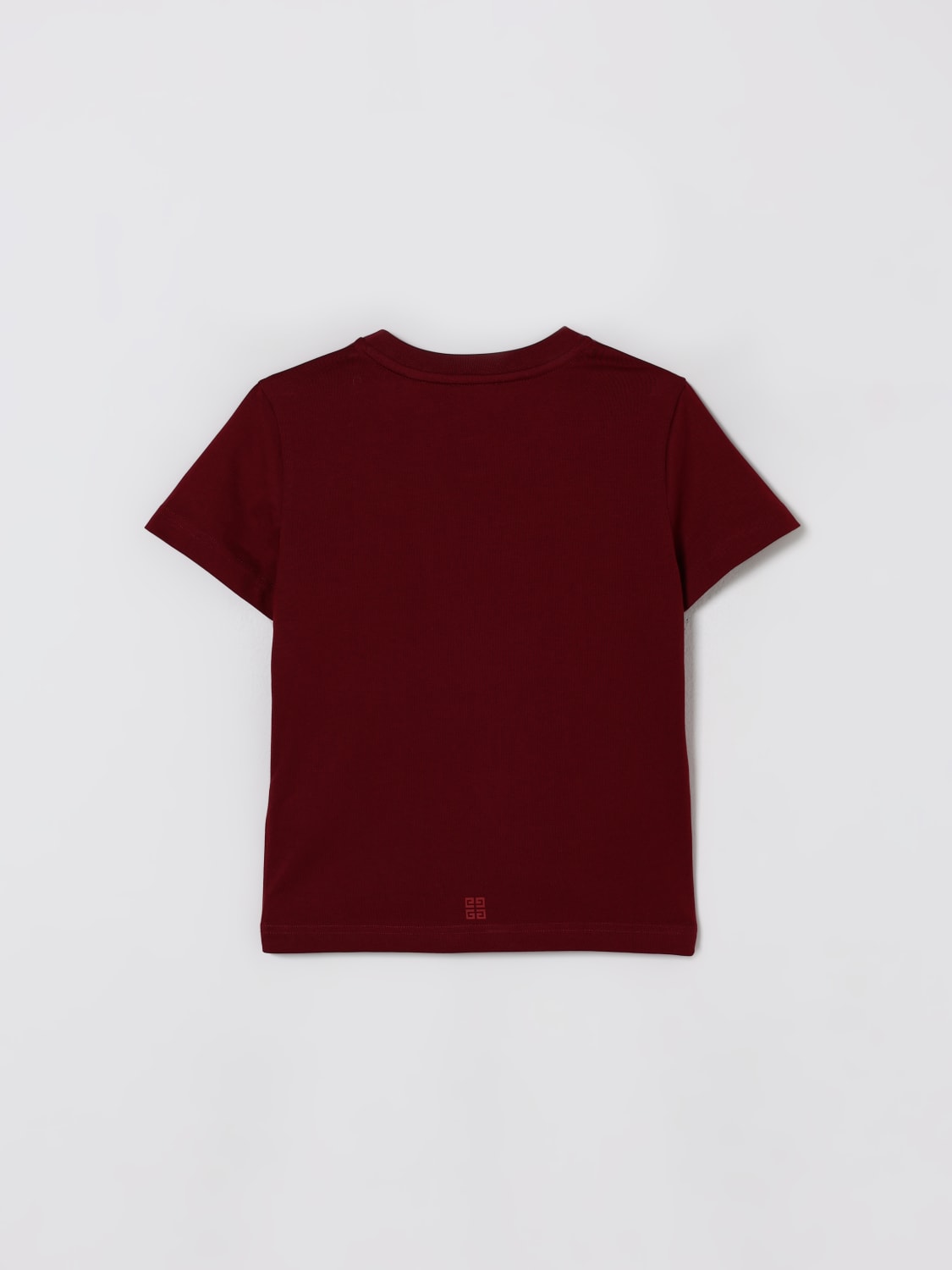GIVENCHY T-SHIRT: T-shirt kinder Givenchy, Burgunderrot - Img 2