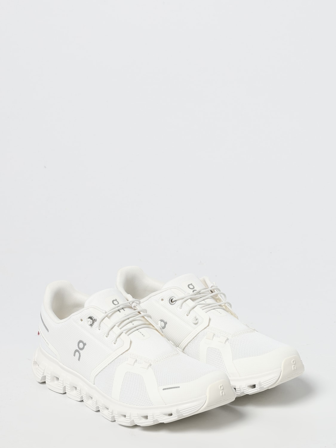 ON RUNNING SNEAKERS: Sneakers Cloud 6 On in mesh , Bianco - Img 2