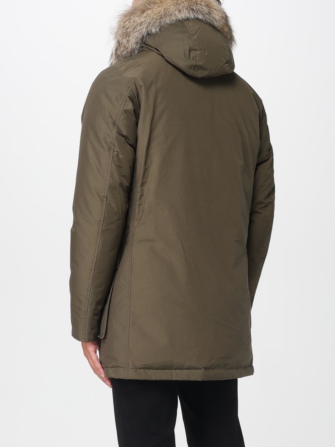 WOOLRICH COAT: Jacket men Woolrich, Green - Img 2