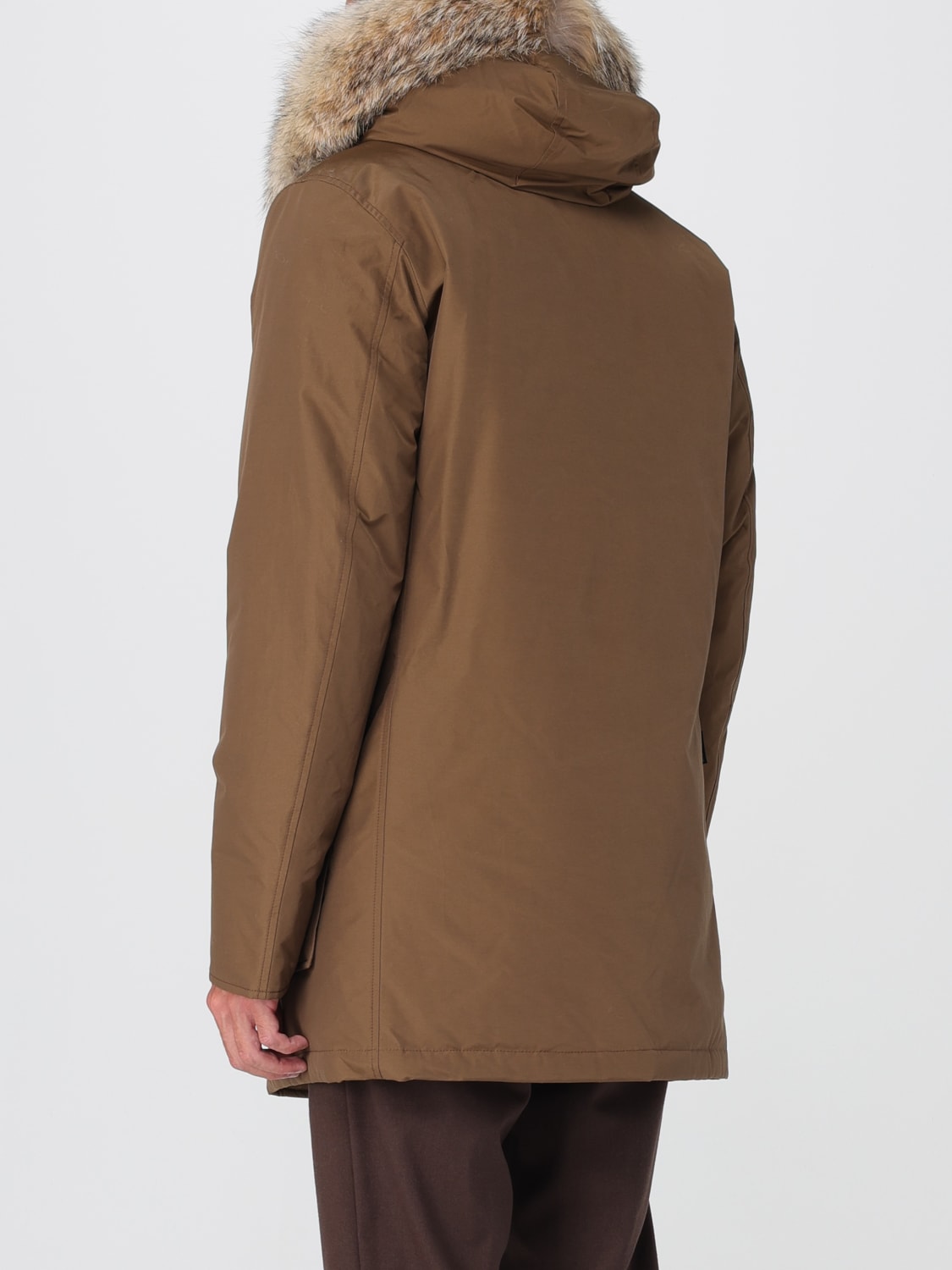 WOOLRICH COAT: Jacket men Woolrich, Coffee - Img 2