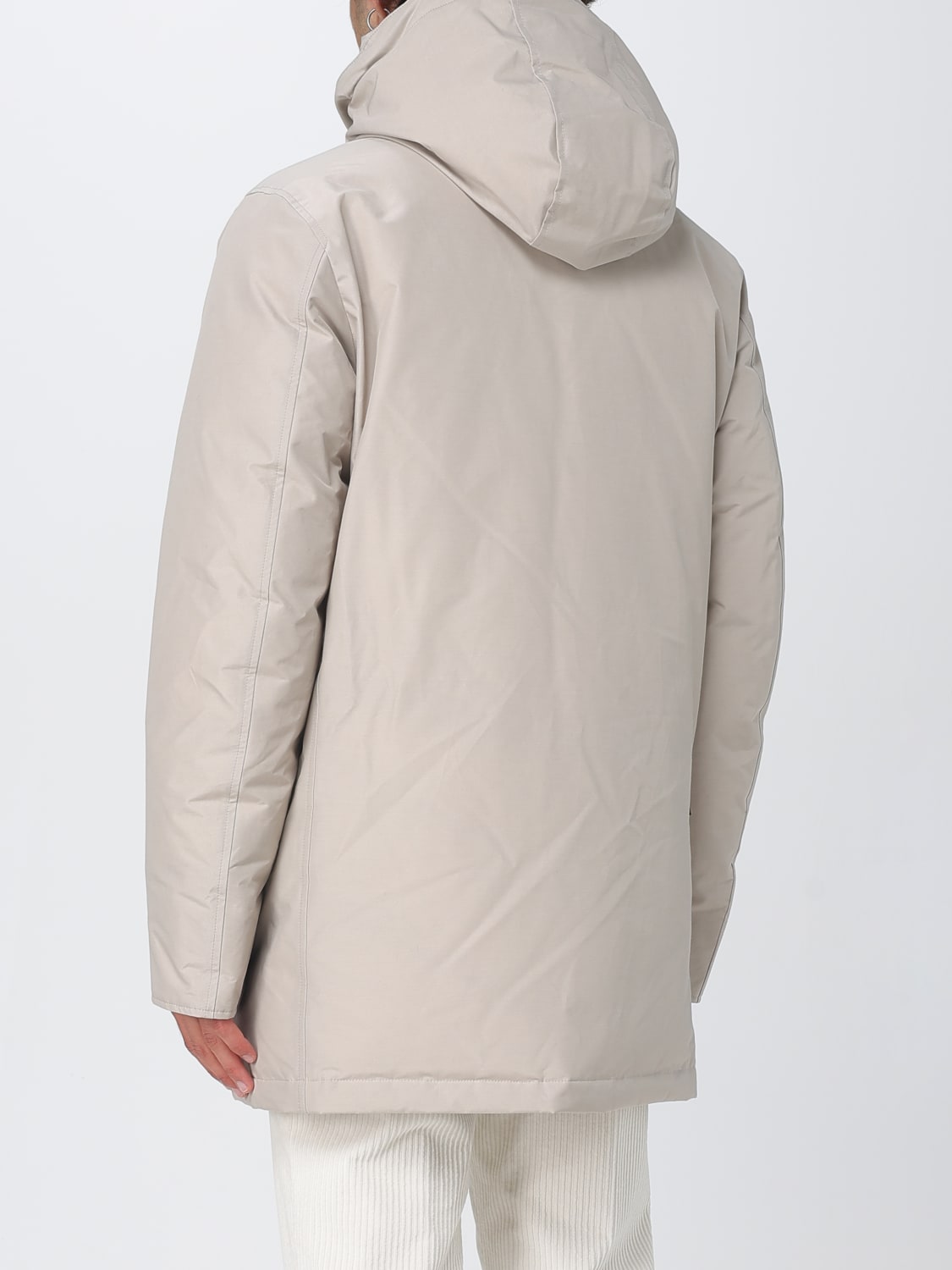WOOLRICH COAT: Jacket men Woolrich, Beige - Img 2