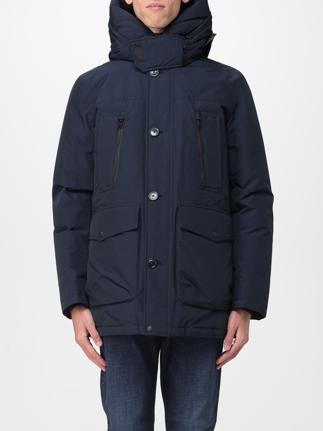 WOOLRICH JACKE: Jacke herren Woolrich, Blau - Img 1