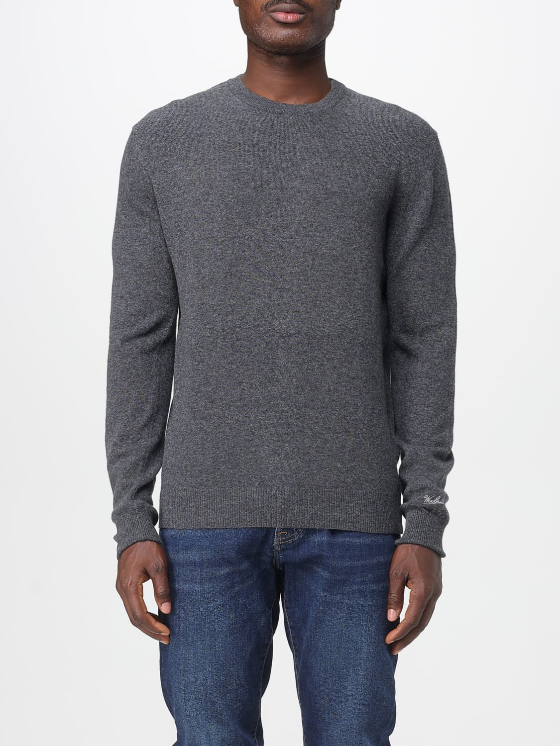 WOOLRICH SWEATER: Sweater men Woolrich, Charcoal - Img 1