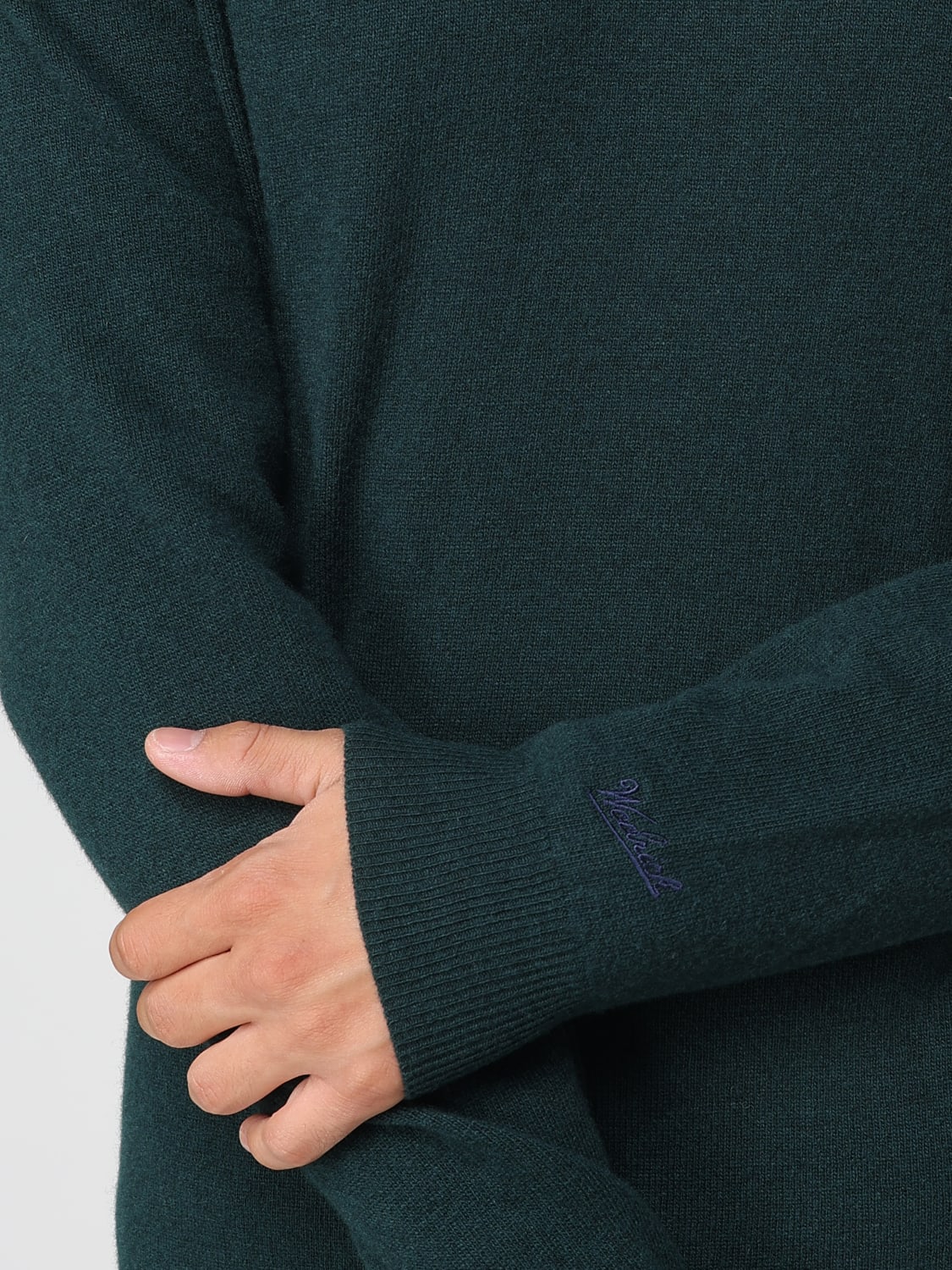 WOOLRICH SWEATER: Sweater men Woolrich, Forest Green - Img 3