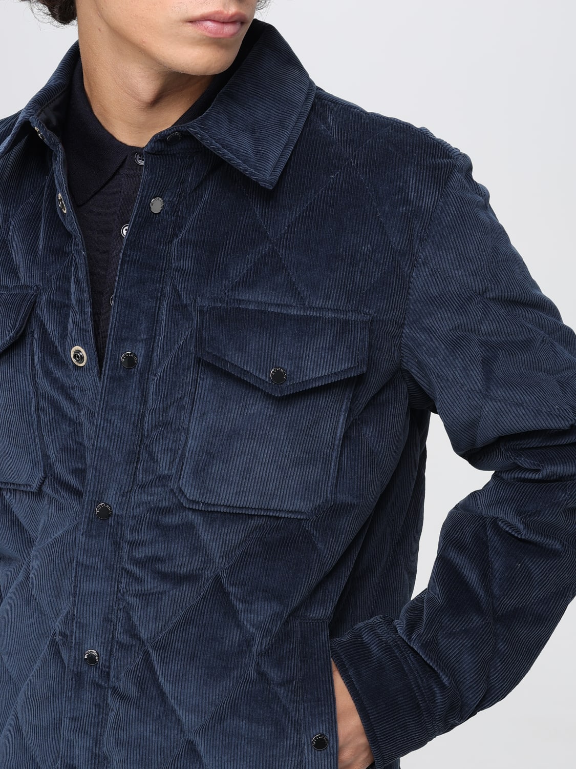 WOOLRICH JACKET: Jacket men Woolrich, Blue - Img 4