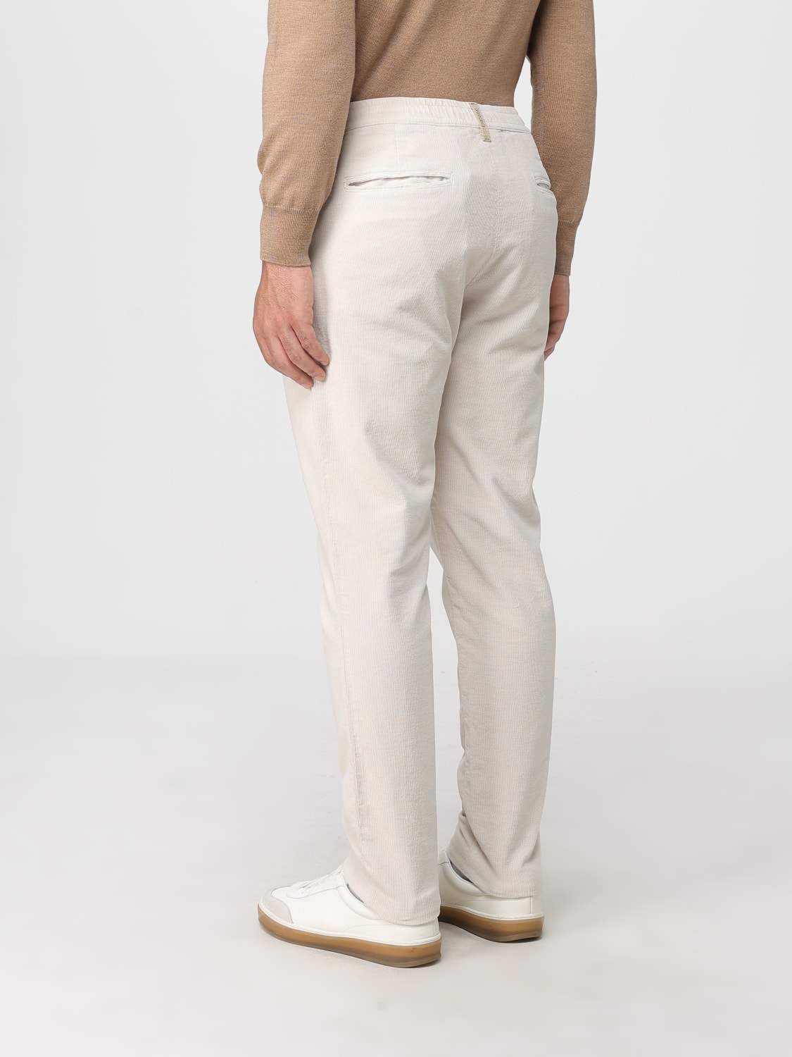 WOOLRICH PANTALONI: Pantalone classico Woolrich in velluto a coste , Avorio - Img 2