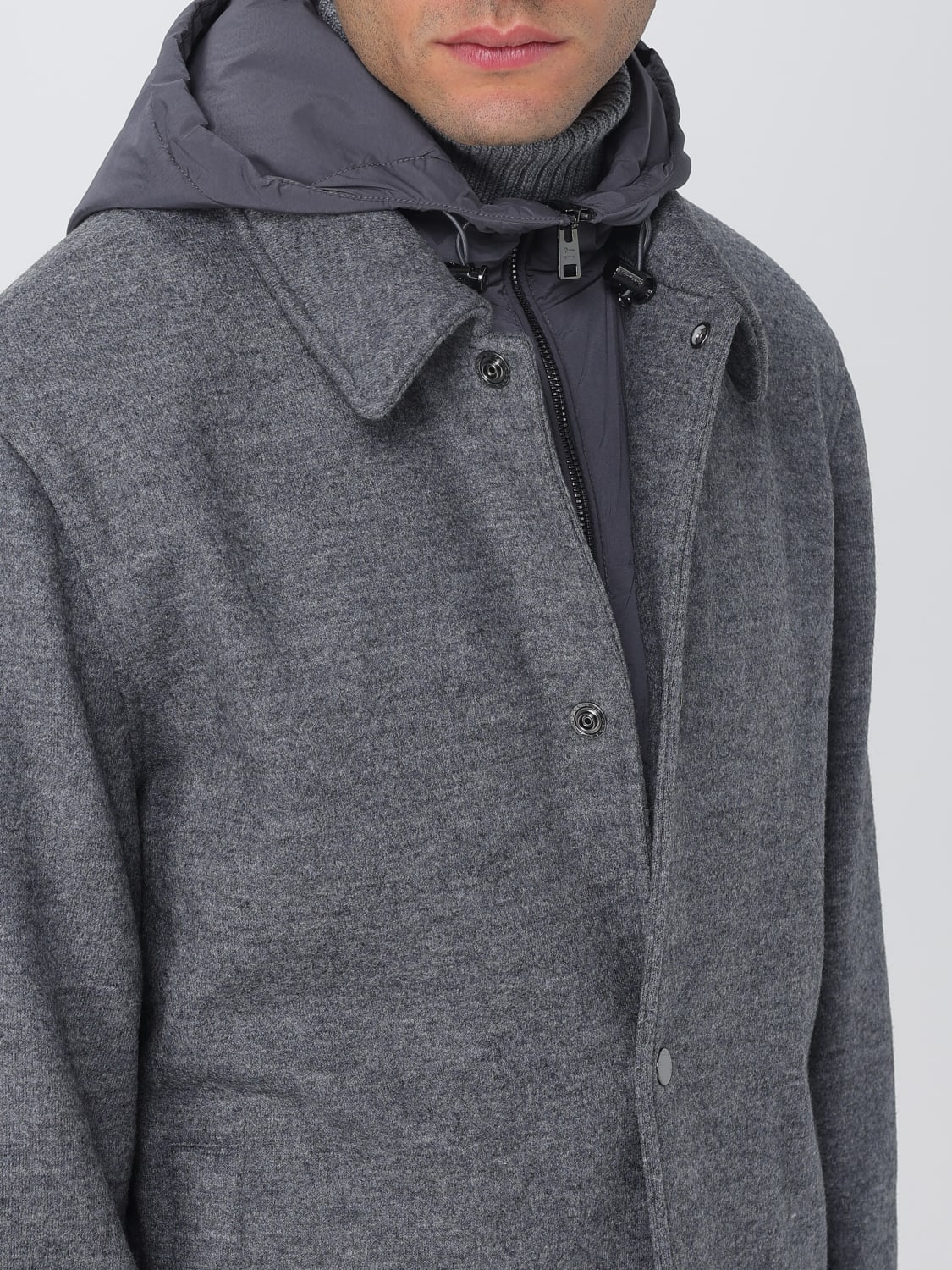 WOOLRICH JACKET: Jacket men Woolrich, Grey - Img 4