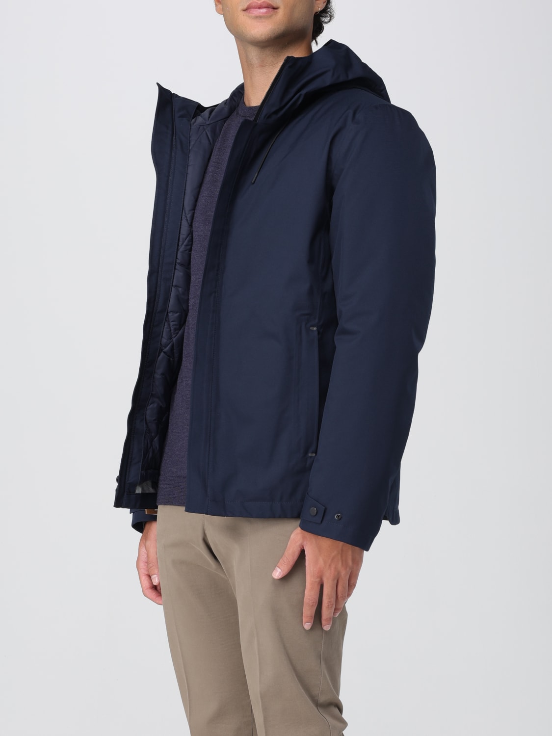 WOOLRICH JACKET: Jacket men Woolrich, Blue - Img 3