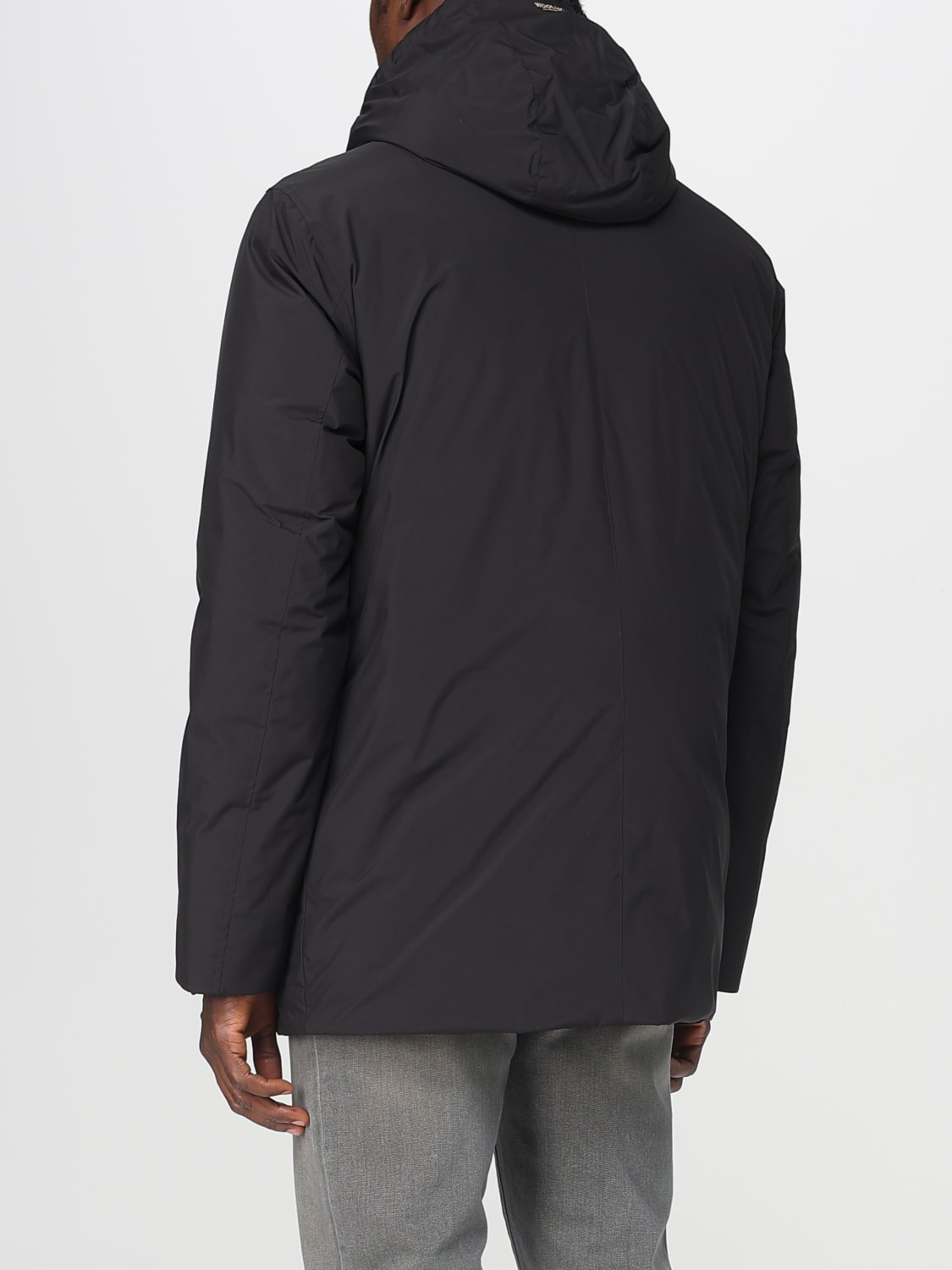 WOOLRICH COAT: Jacket men Woolrich, Black - Img 2