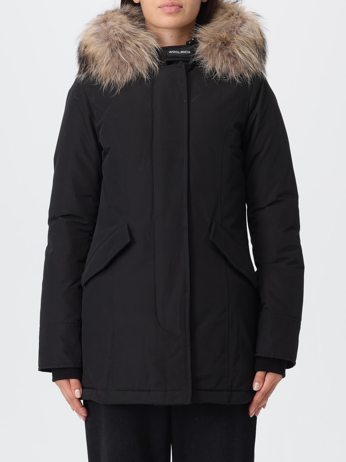 WOOLRICH COAT: Jacket woman Woolrich, Black - Img 1