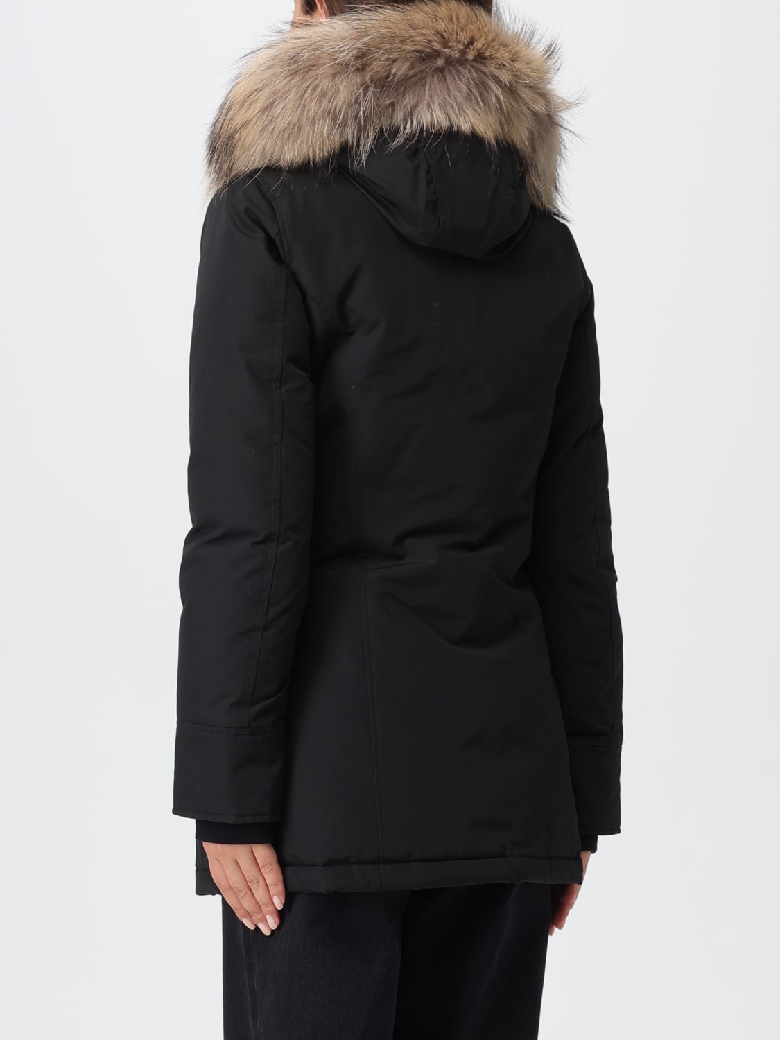 WOOLRICH COAT: Jacket woman Woolrich, Black - Img 2