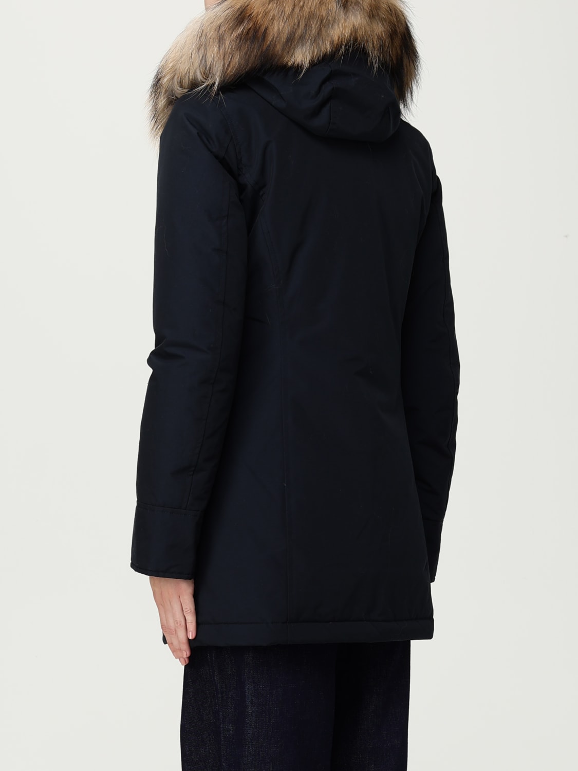 WOOLRICH COAT: Jacket woman Woolrich, Blue - Img 2