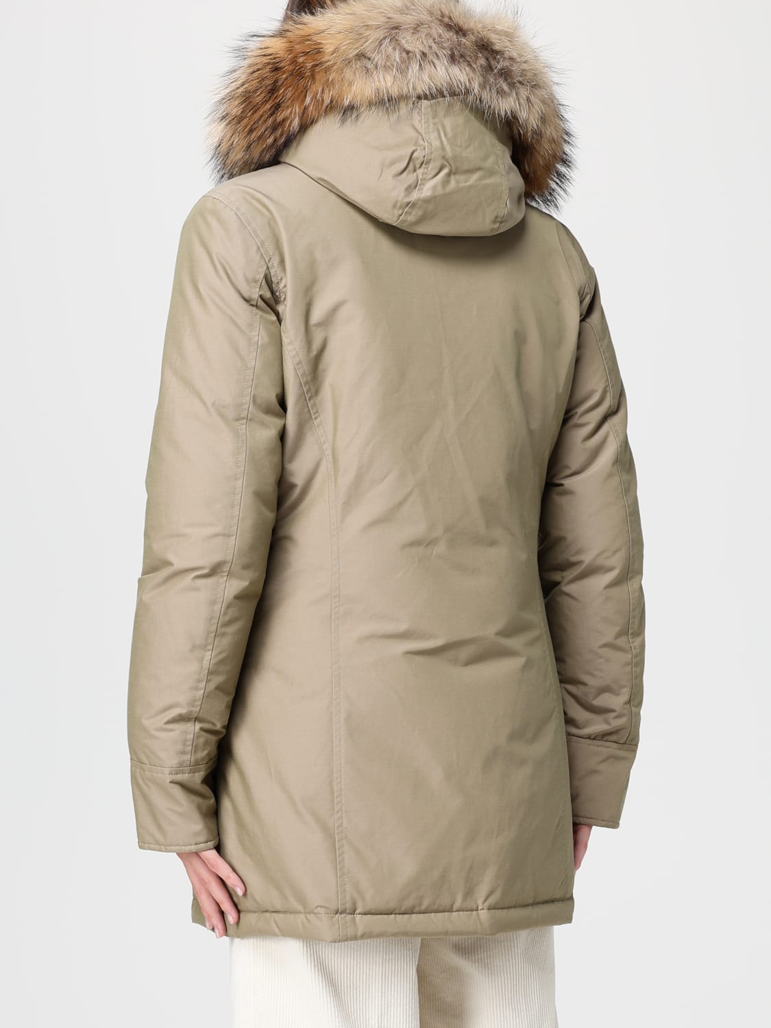 WOOLRICH COAT: Jacket woman Woolrich, Sand - Img 2