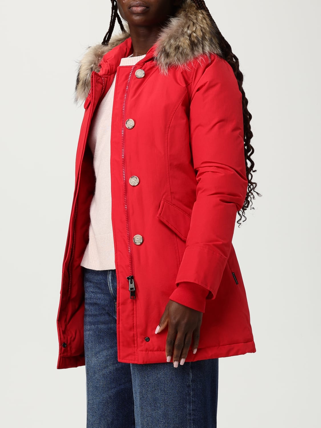 WOOLRICH COAT: Jacket woman Woolrich, Marine - Img 3