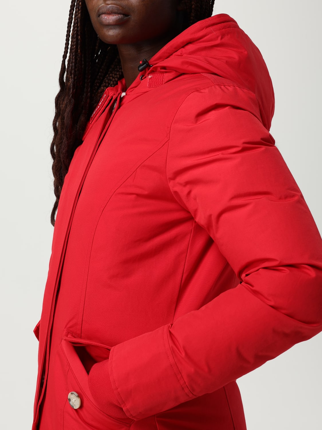 WOOLRICH COAT: Jacket woman Woolrich, Marine - Img 4