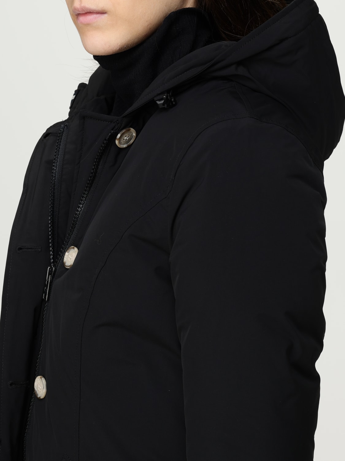 WOOLRICH CHAQUETA: Chaqueta mujer Woolrich, Negro - Img 4