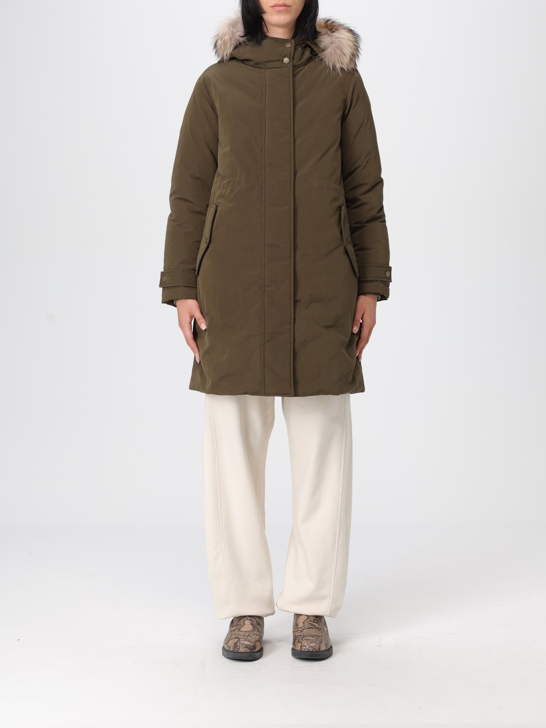 WOOLRICH MANTEAU: Veste femme Woolrich, Vert - Img 1