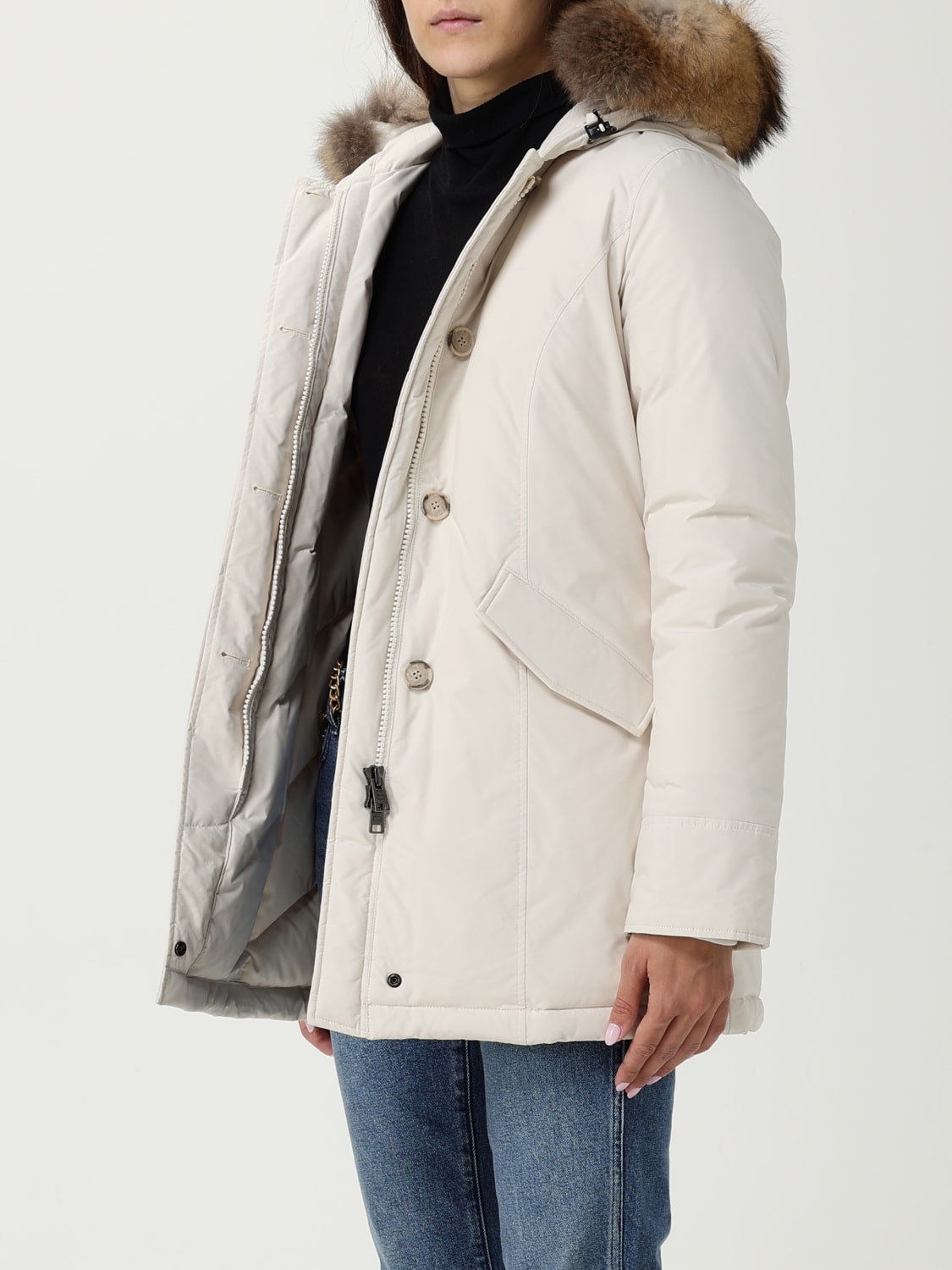 WOOLRICH JACKE: Jacke damen Woolrich, Milch - Img 3