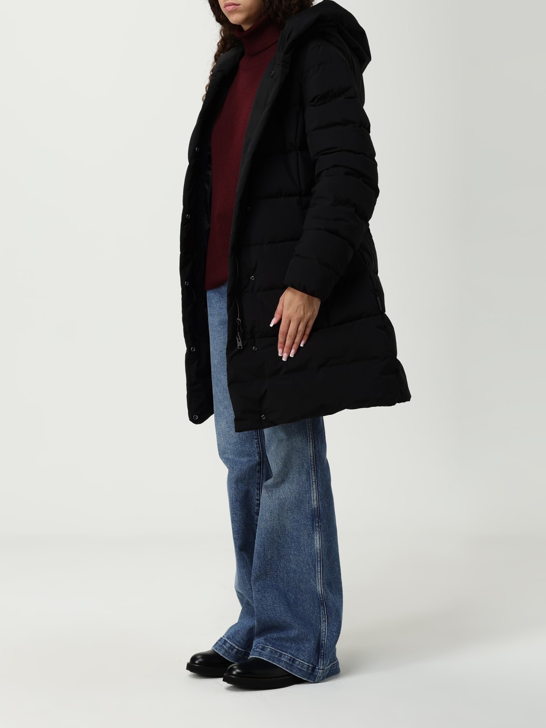 WOOLRICH JACKE: Jacke damen Woolrich, Schwarz - Img 3