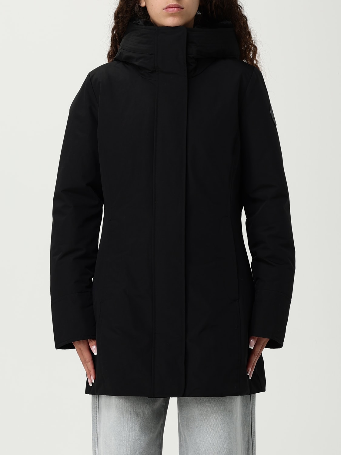 WOOLRICH COAT: Jacket woman Woolrich, Black - Img 1