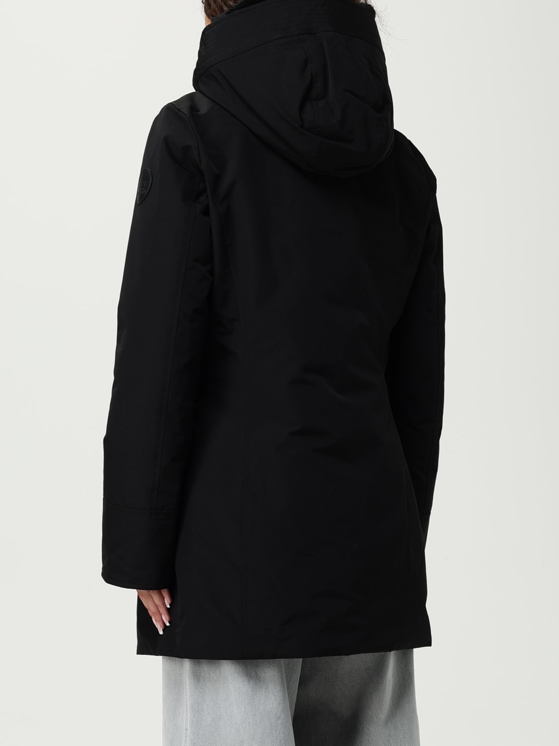 WOOLRICH COAT: Jacket woman Woolrich, Black - Img 2