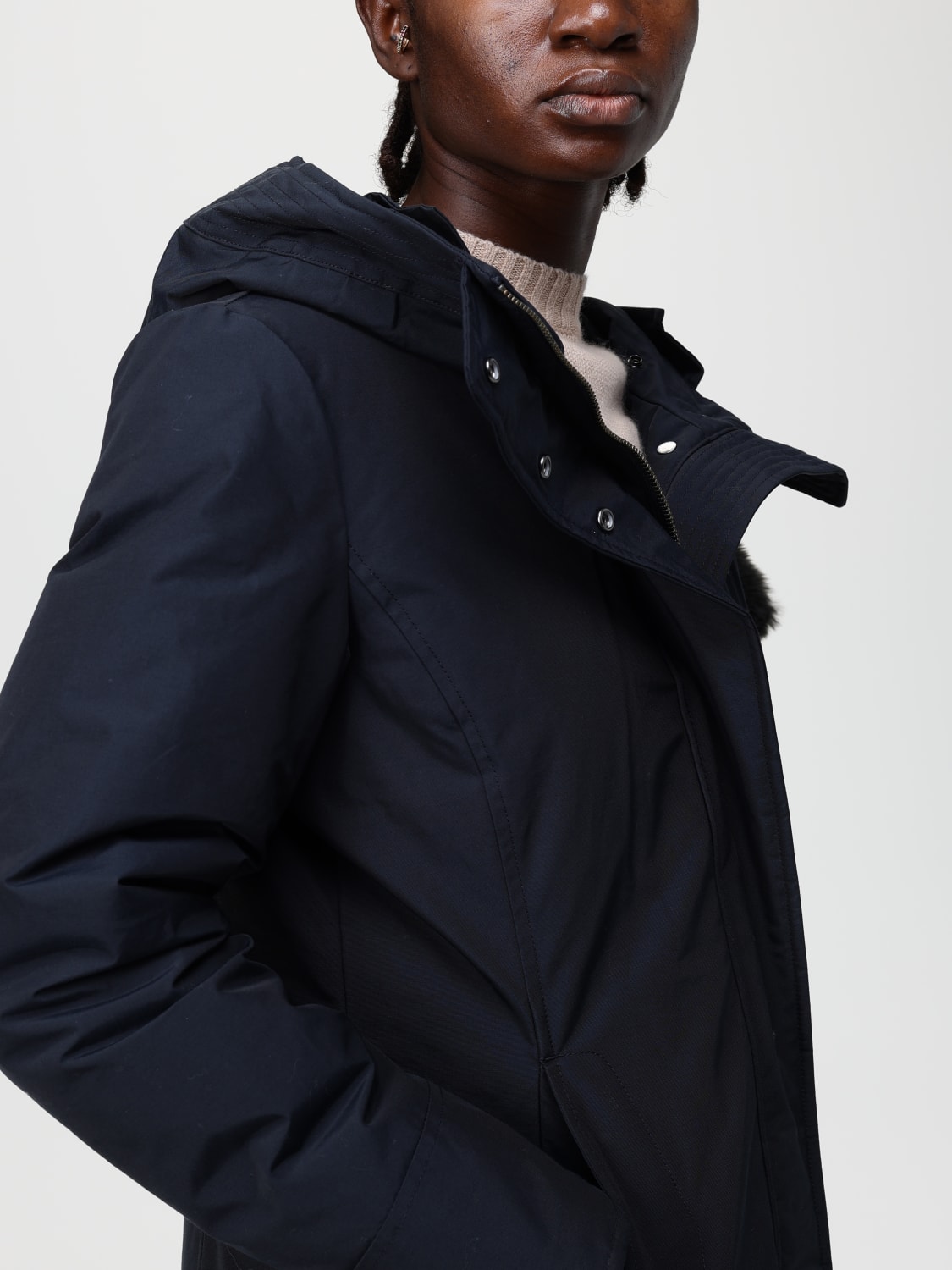 WOOLRICH MANTEL: Jacke damen Woolrich, Navy - Img 4