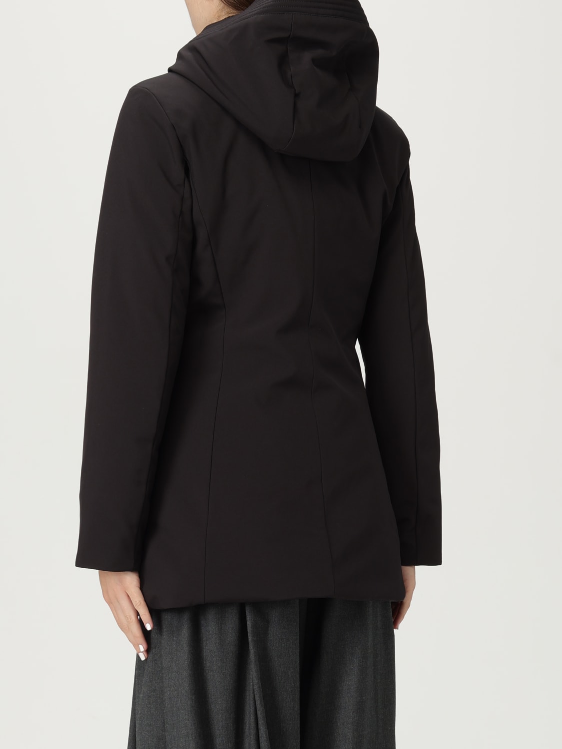WOOLRICH COAT: Jacket woman Woolrich, Black - Img 2