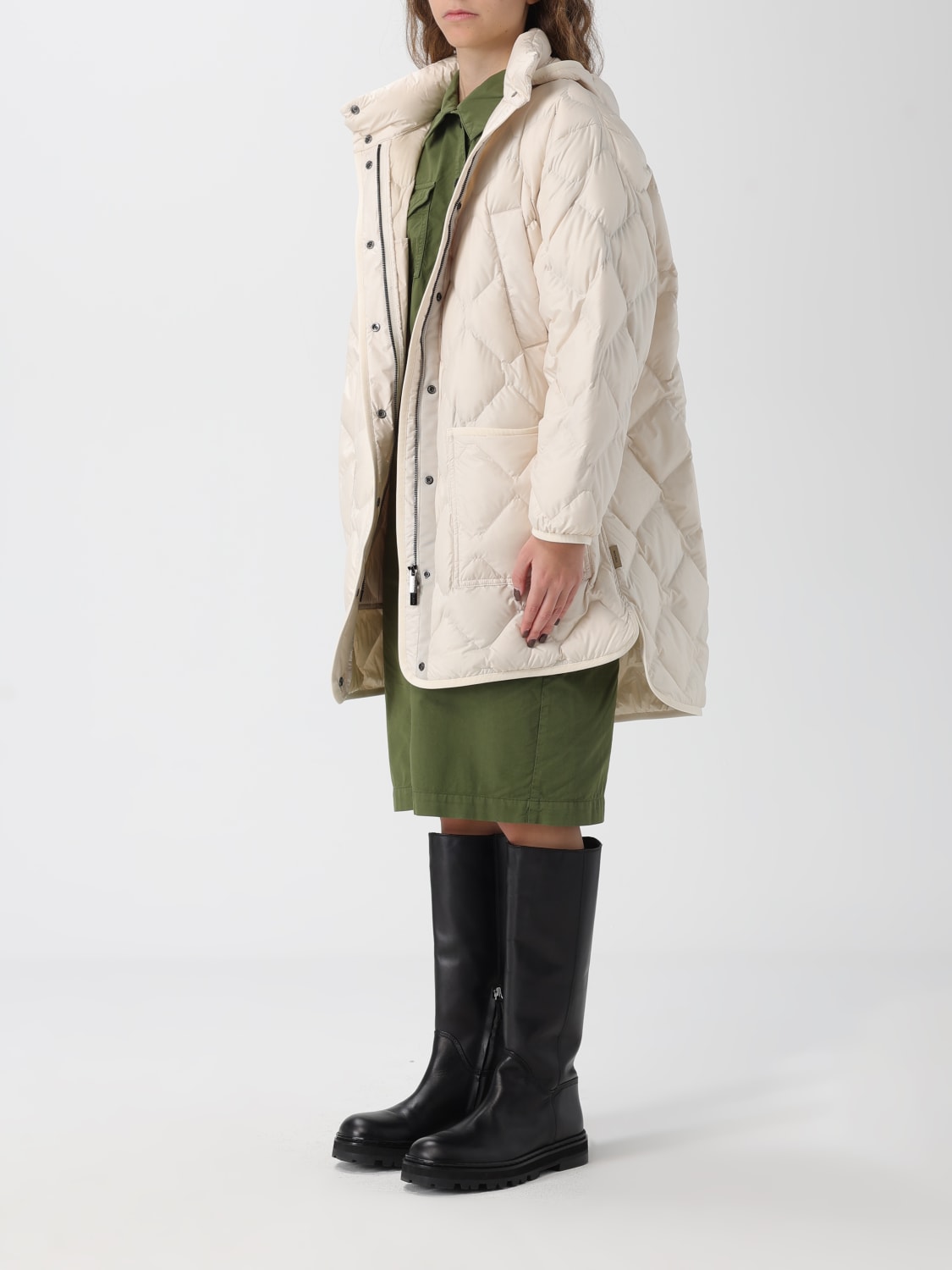 WOOLRICH JACKET: Jacket woman Woolrich, Cream - Img 3