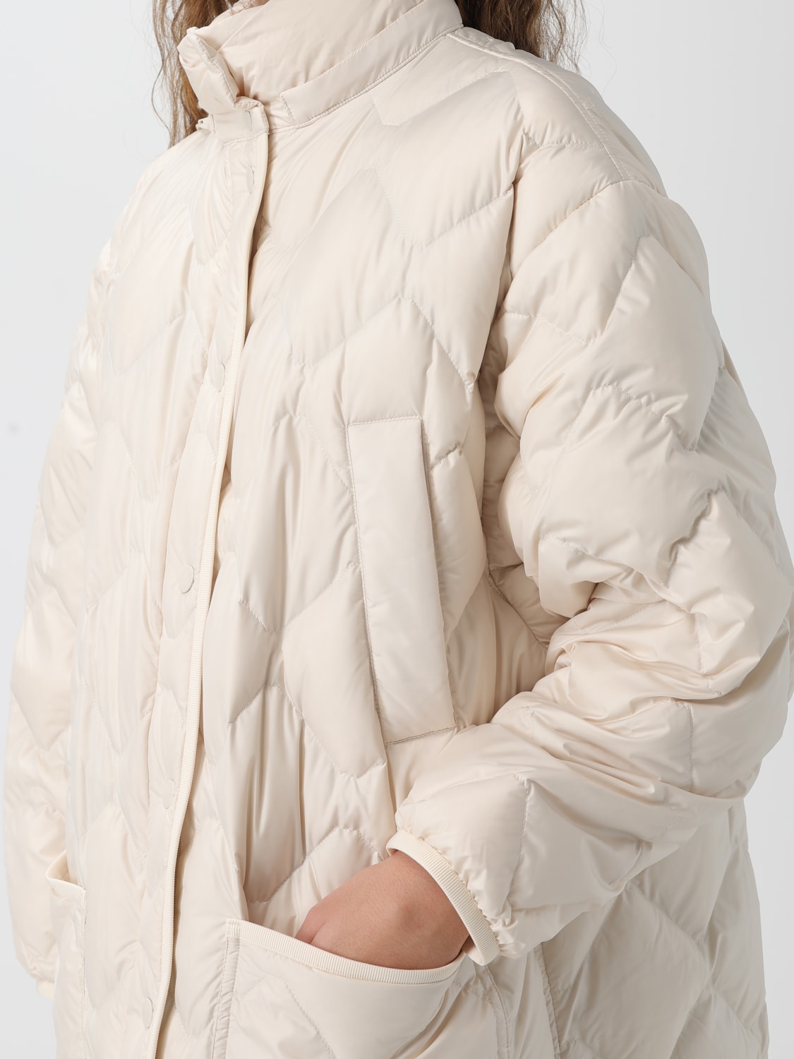 WOOLRICH JACKET: Jacket woman Woolrich, Cream - Img 4