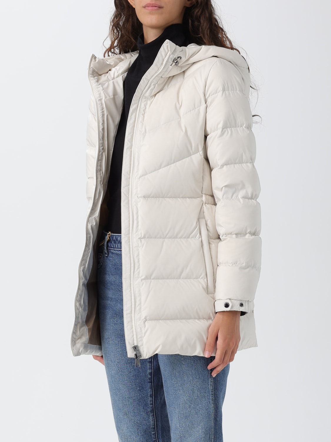 WOOLRICH CHAQUETA: Chaqueta mujer Woolrich, Crema - Img 3