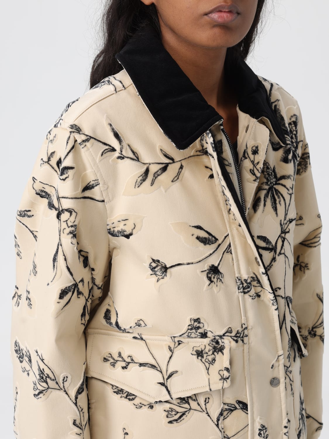 WOOLRICH JACKE: Jacke damen Woolrich, Yellow Cream - Img 4