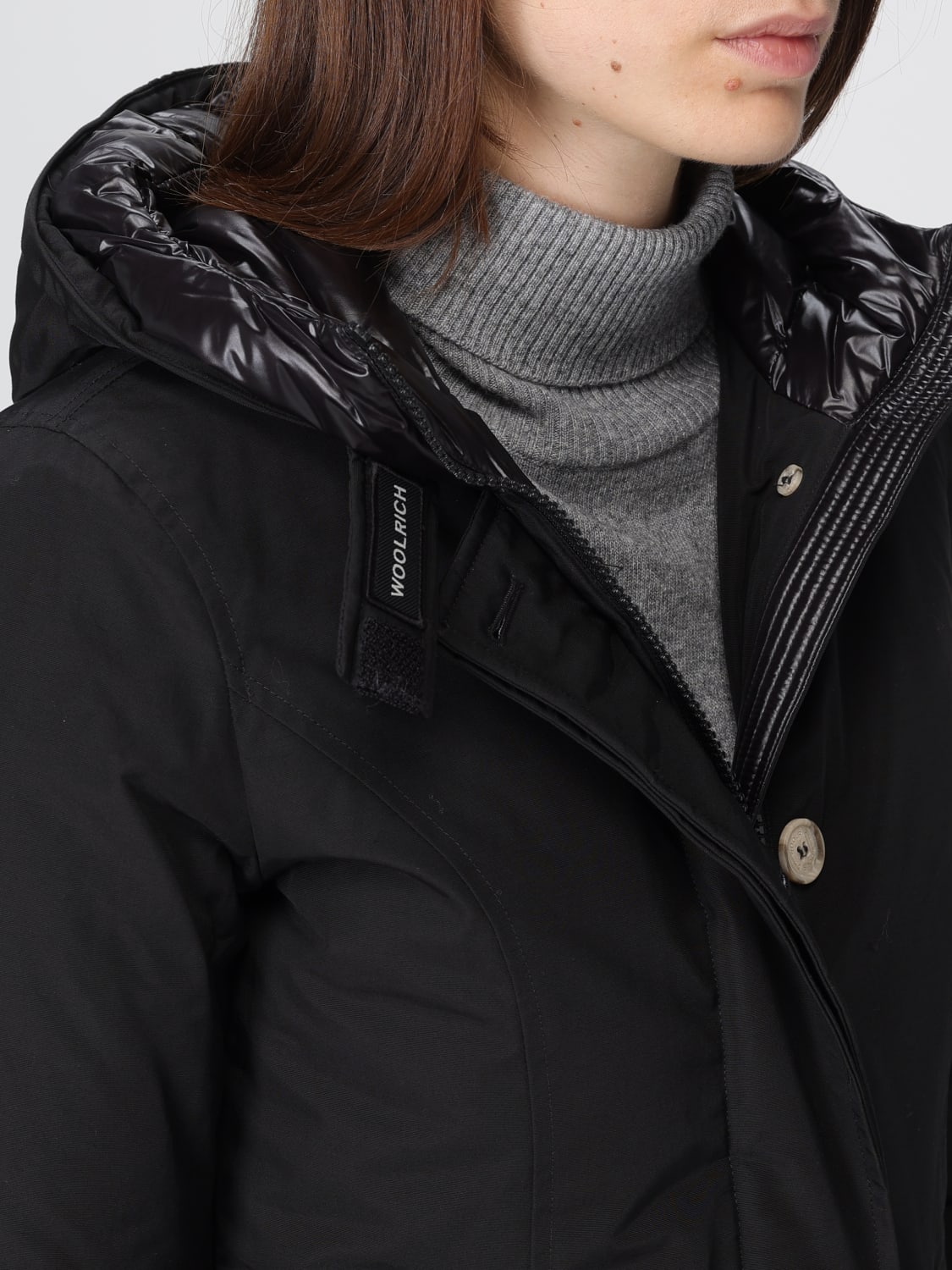 WOOLRICH MANTEL: Jacke damen Woolrich, Schwarz - Img 4