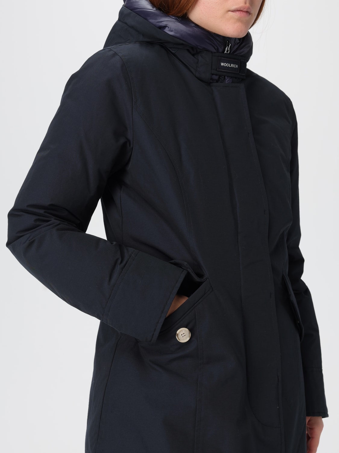 WOOLRICH MANTEL: Jacke damen Woolrich, Blau - Img 4