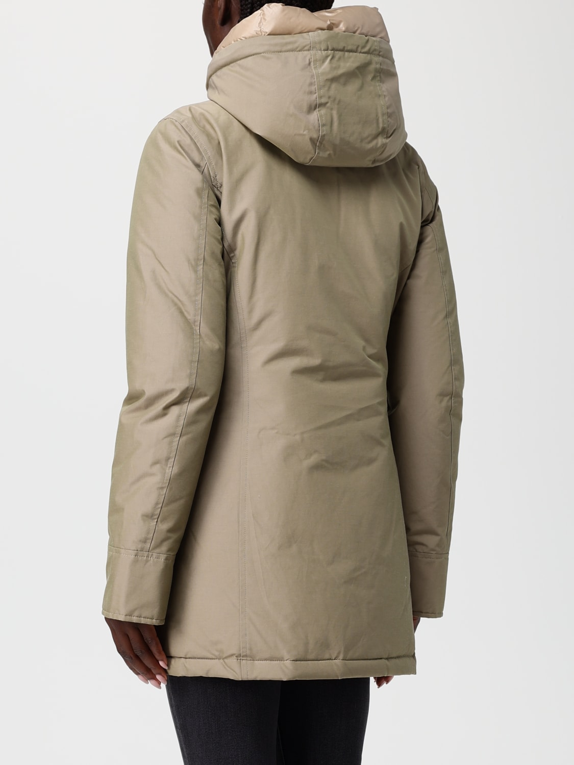 WOOLRICH COAT: Jacket woman Woolrich, Sand - Img 2