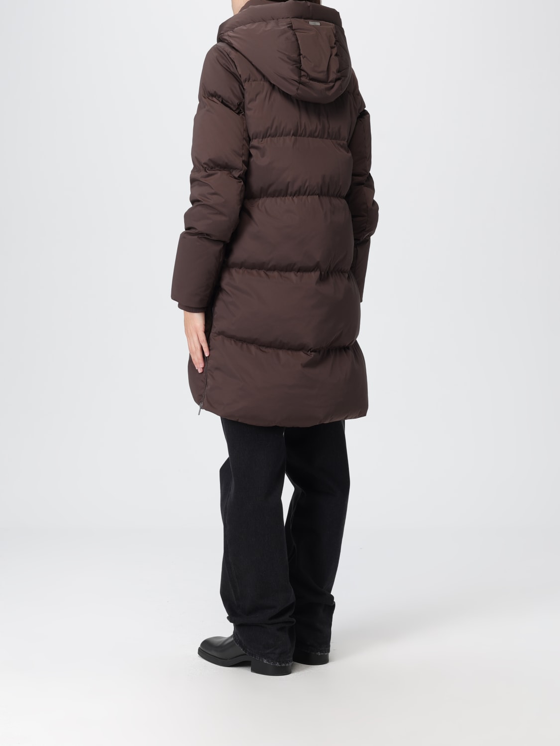 WOOLRICH CHAQUETA: Chaqueta mujer Woolrich, Marrón Oscuro - Img 2