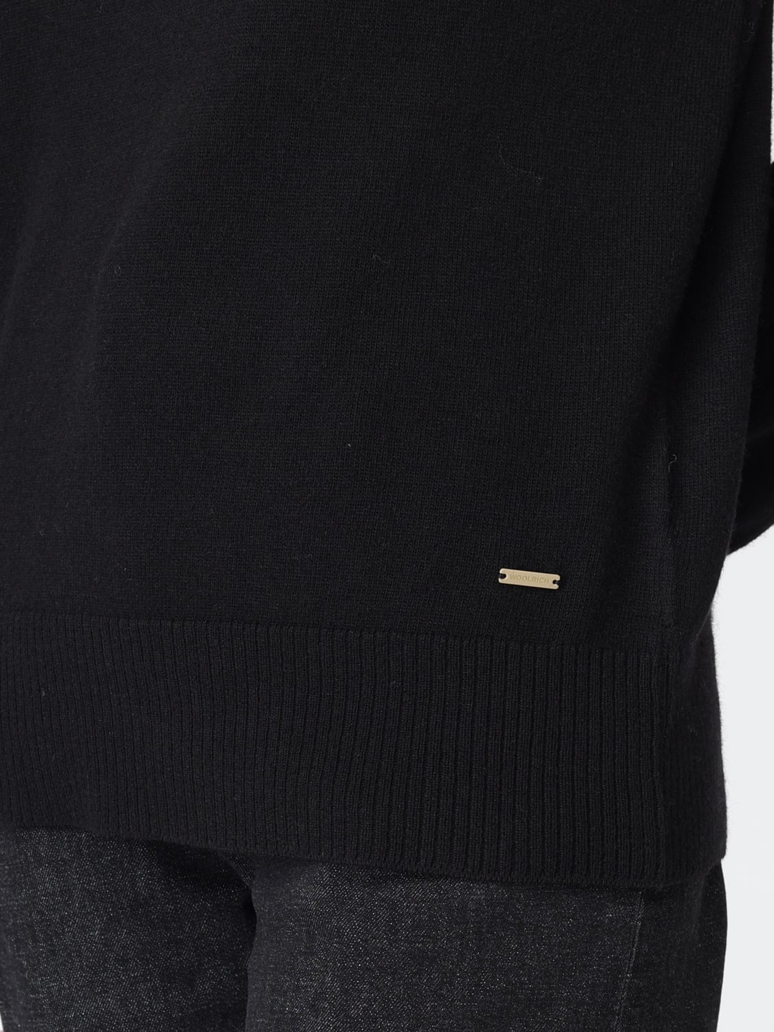 WOOLRICH PULLOVER: Pullover damen Woolrich, Schwarz - Img 3