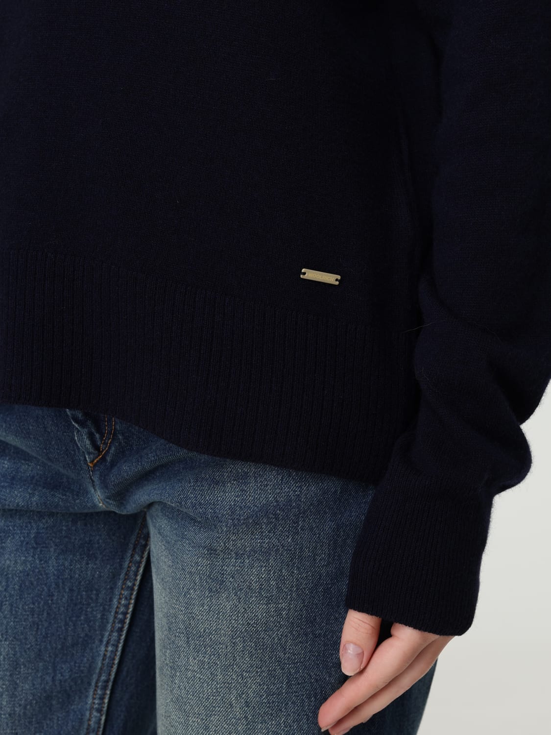 WOOLRICH PULLOVER: Pullover damen Woolrich, Blau - Img 3